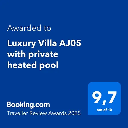 Luxury Aj05 With Private Heated Pool 빌라 코우클리아