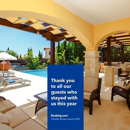 Luxury Elite Aj05 Complete With A Private, Climate Controlled Pool And A Relaxing Outdoor Jacuzzi, Aphrodite Hills *