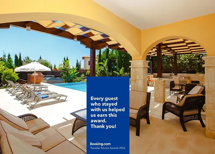 Villa Luxury Elite Aj05 Complete With A Private, Climate Controlled Pool And A Relaxing Outdoor Jacuzzi, Aphrodite Hills Kouklia